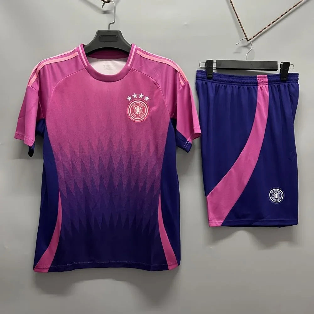 Cross-Border New Football Kit Set for Adults and Children Summer Competition Sports Quick Dry Short Sleeve Jersey Sport