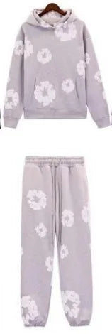 Demin Tears Hoodie-Set