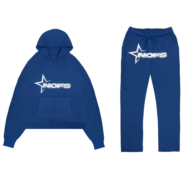 Y2K Hoodies Men Harajuku Hip Hop Letter Graphic Print Loose Sweatshirts 2024 Punk Rock Gothic Clothes Tops Goth Pants Streetwear